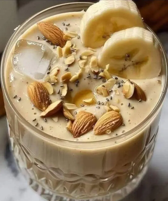 Protein smoothie with banana