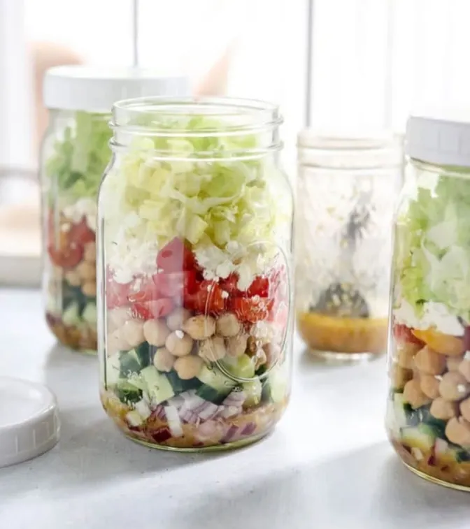 Southwest Mason Jar Salad