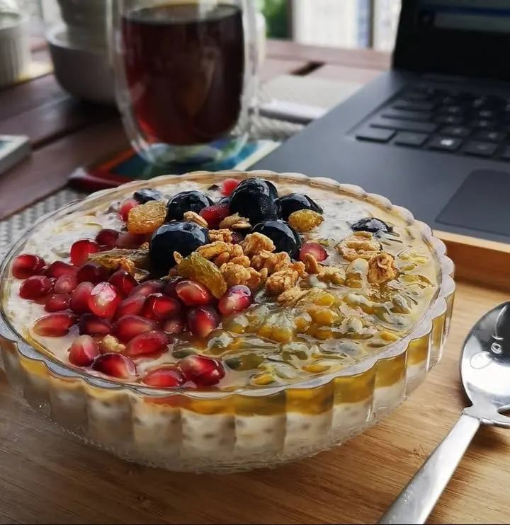 Overnight Oats with Chia Seeds