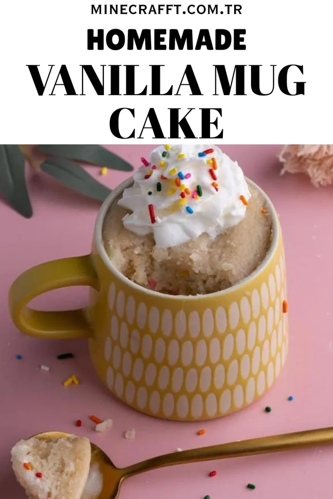 Vanilla Mug Cake Recipe
