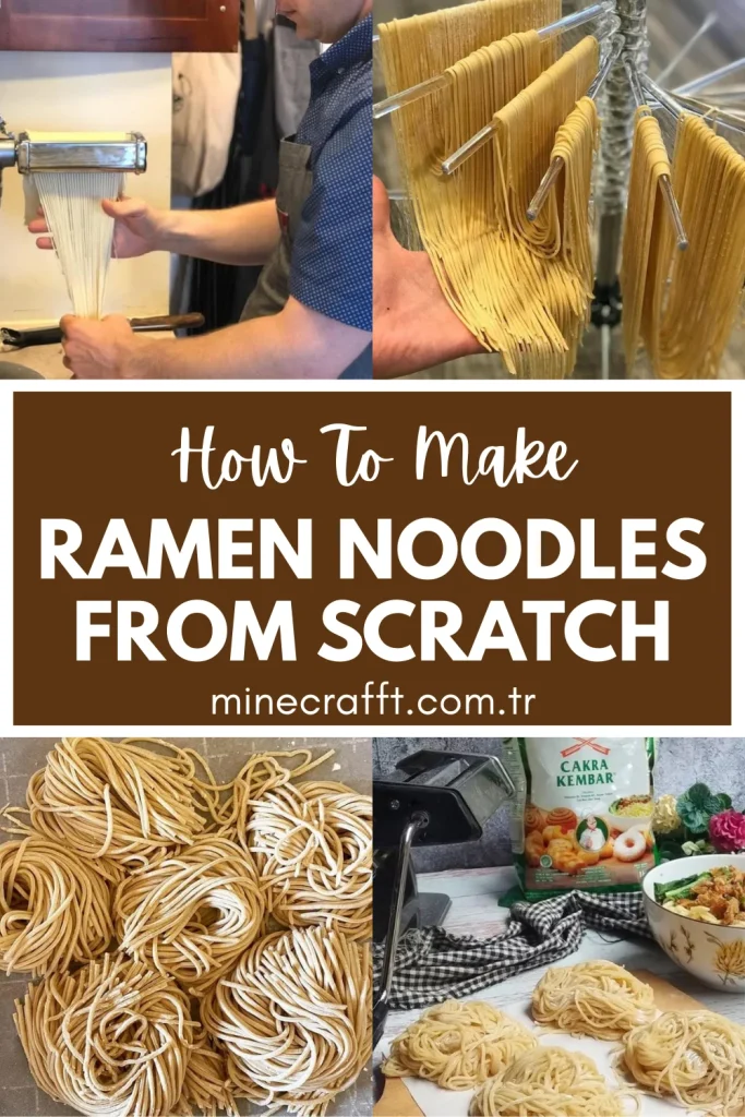 How to make Homemade Ramen Noodles