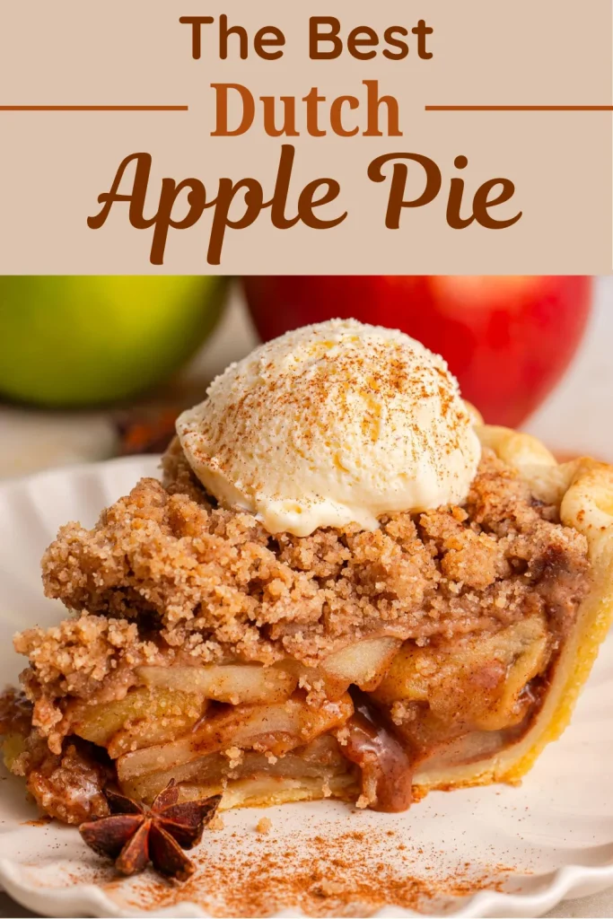 Homemade Dutch Apple Pie