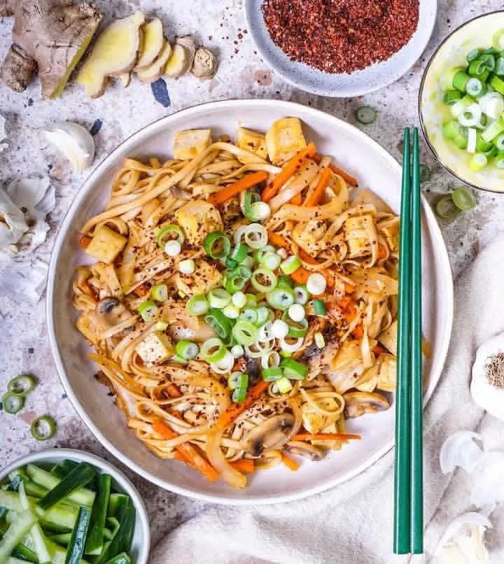 Cabbage & Tofu Stir-Fry