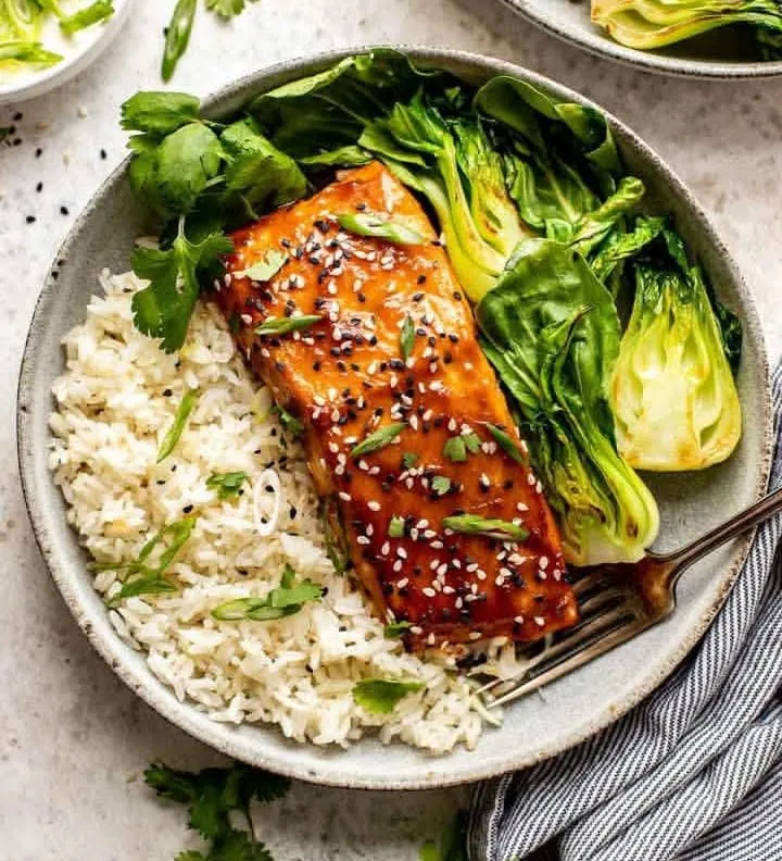 Broiled Miso Salmon with Citrus Glaze