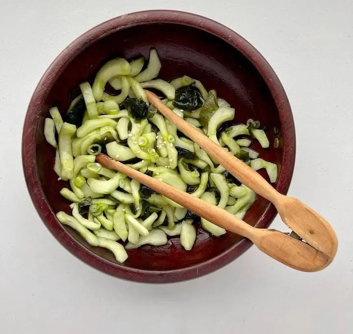 Ginger Soy Japanese Cucumber Salad