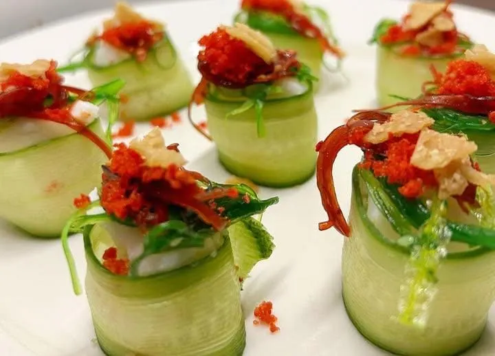 Cucumber Wakame Seaweed Salad