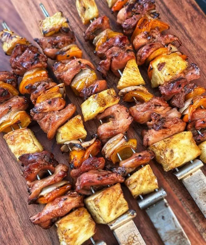 BBQ Chicken Stuffed Sweet Potatoes