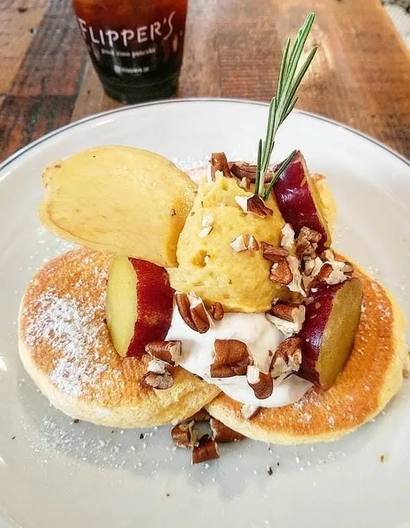 Sweet Potato & Cinnamon Pancakes
