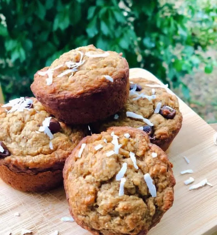 Gluten‑Free Banana Coconut Muffins