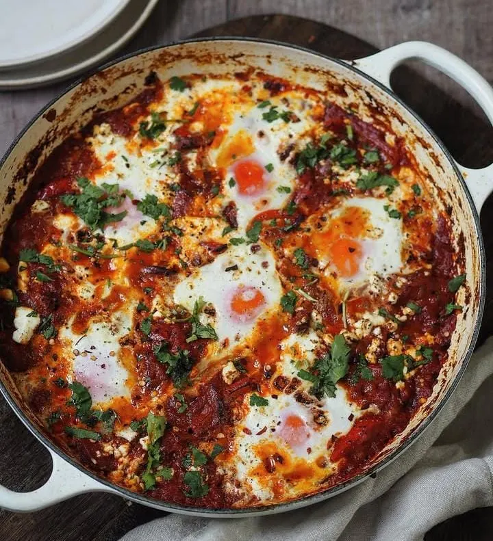 Shakshuka (Eggs in Tomato Sauce)
