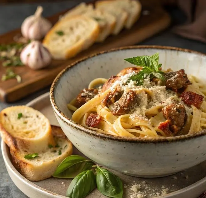 Italian Sausage Pasta Bake