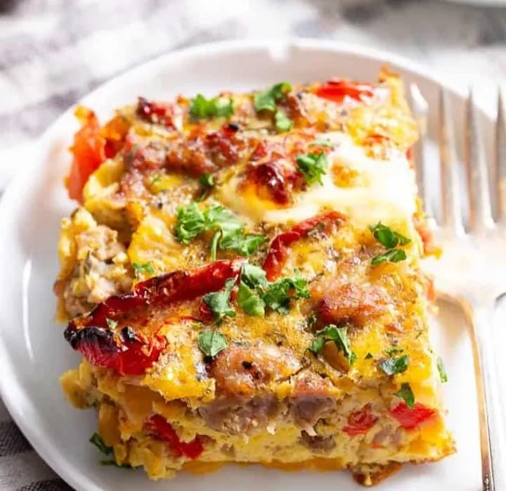 Italian Sausage Breakfast Casserole