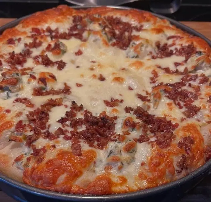 Prepare Homemade White Pizza