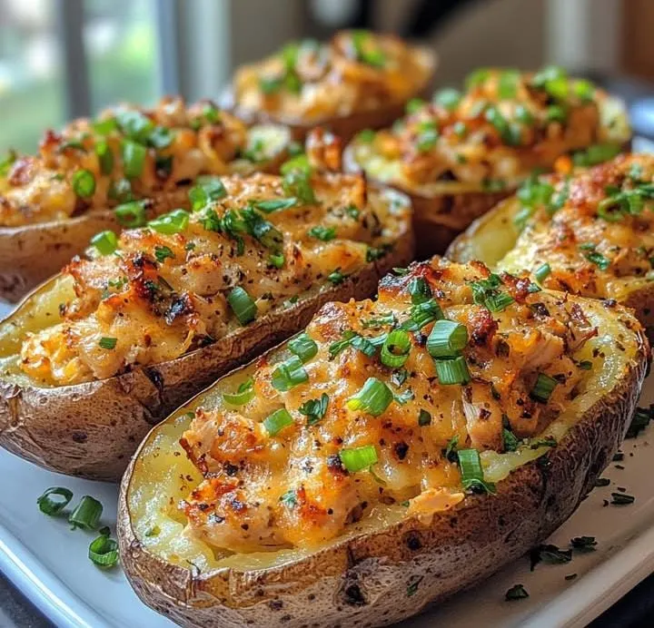 Prepare Stuffed Potatoes