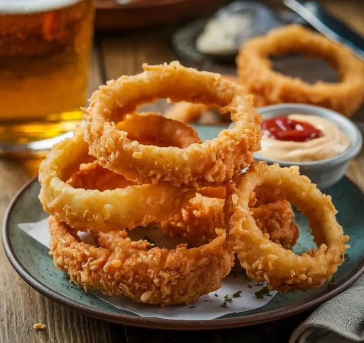 Prepare Crispy Keto Onion Rings