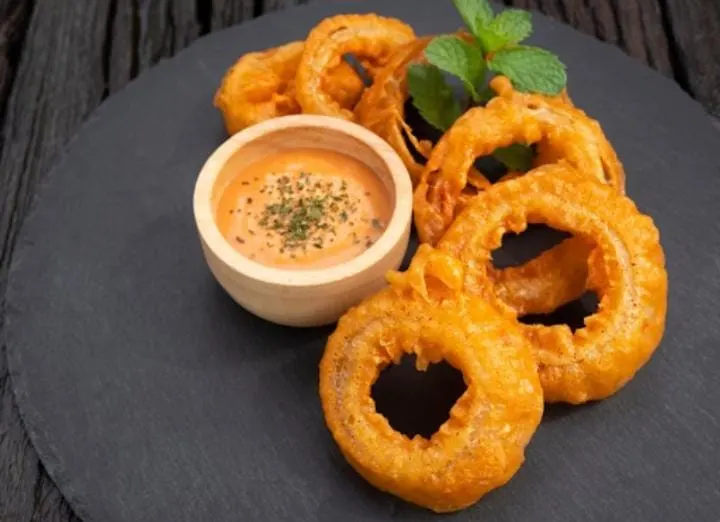 Spicy Keto Onion Rings