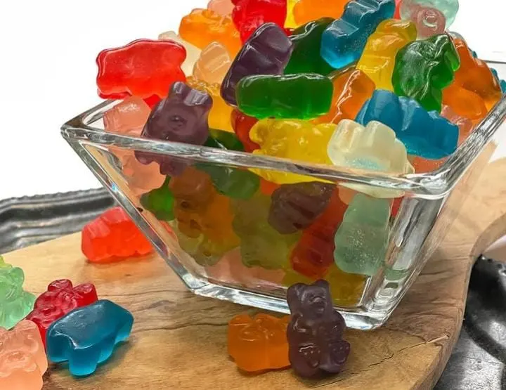 How to Serve Homemade Gummy Bears