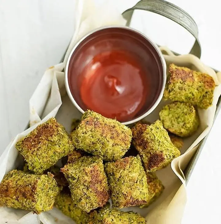Vegan Broccoli Tots