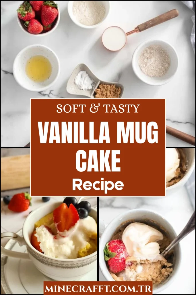Vanilla Mug Cake Recipe