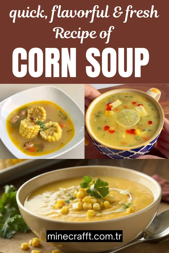 How to Serve Corn Soup Recipe