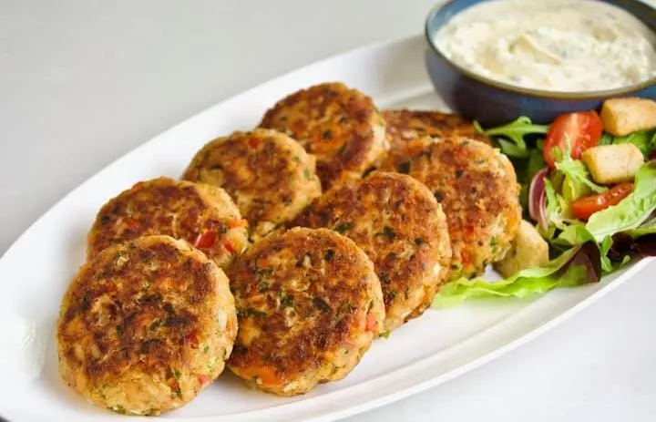 Spicy Cajun Salmon Patties