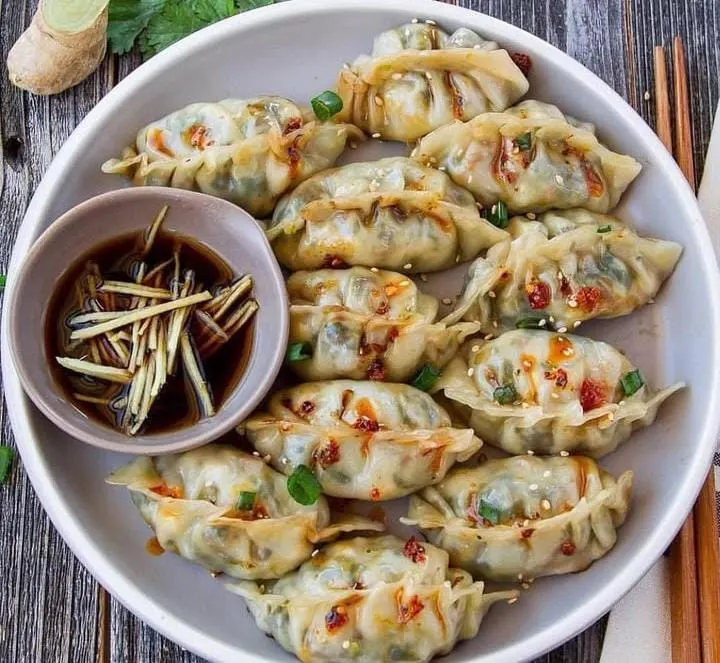Turkey and Spinach Pot Stickers