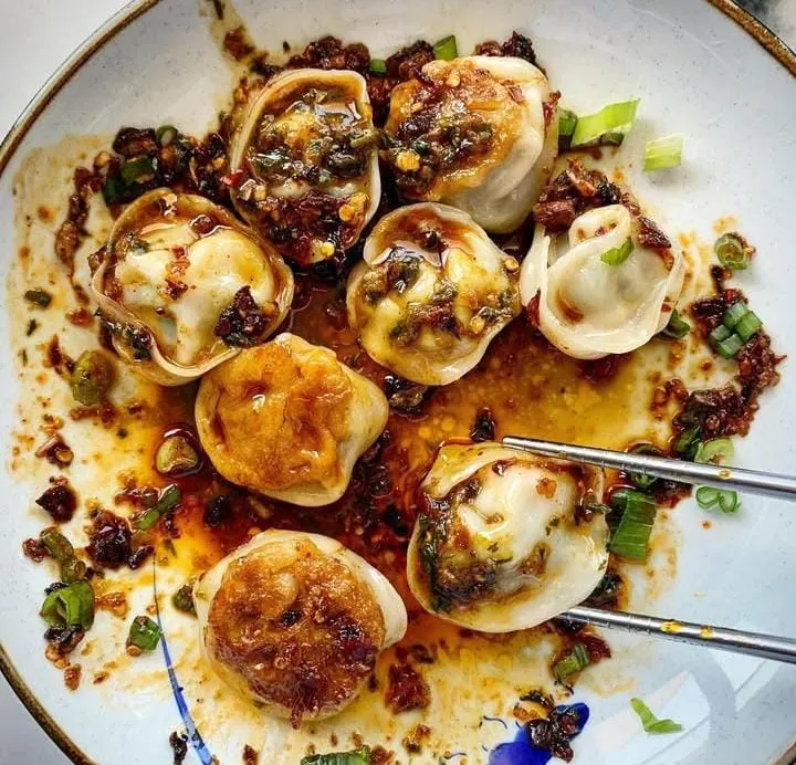 Beef and Cilantro Pot Stickers