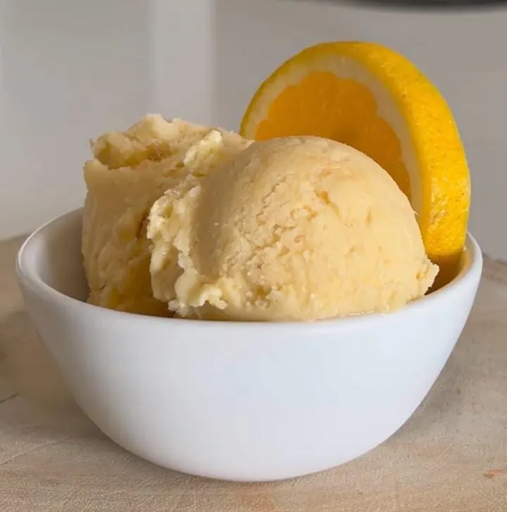 Dairy-Free Coconut Orange Sherbet
