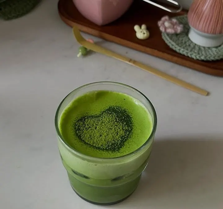 Honey Matcha Latte