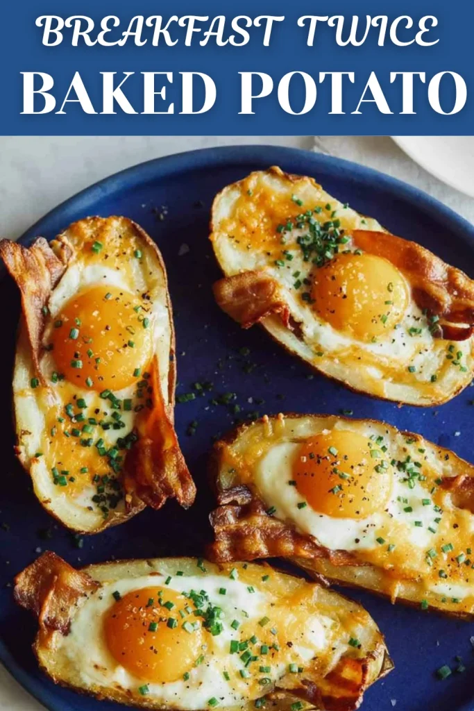 Baked Loaded Breakfast Potatoes