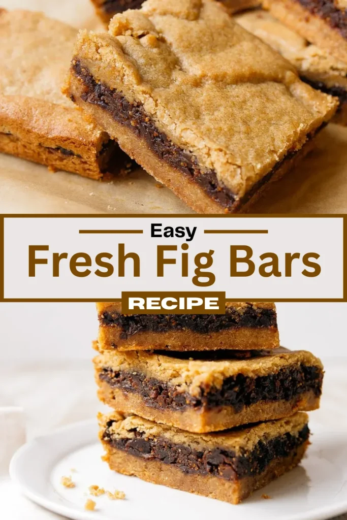 Healthy Fig Bars with Oats