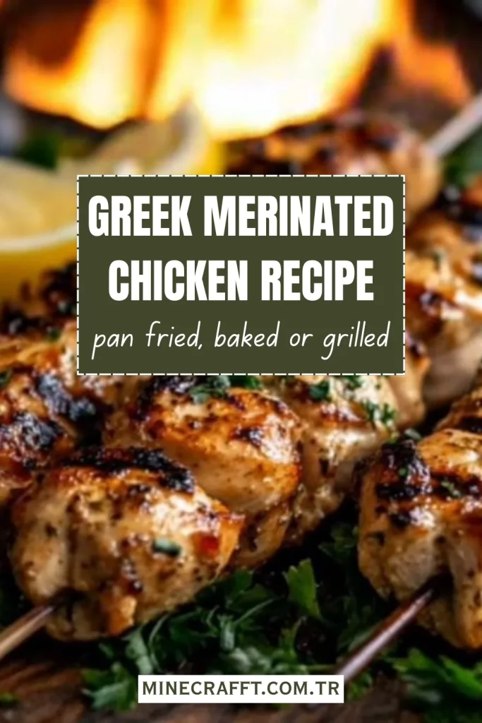 Greek Marinated Chicken