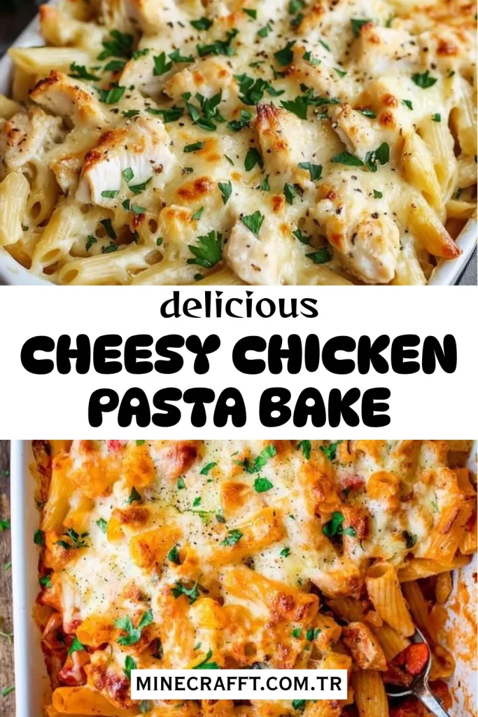 Cheesy Chicken Pasta Bake