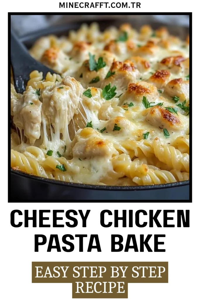 Cheesy Chicken Pasta Bake