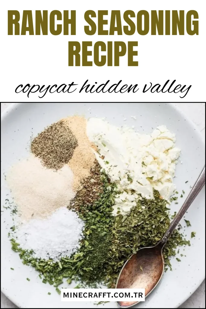 Homemade Ranch Seasoning