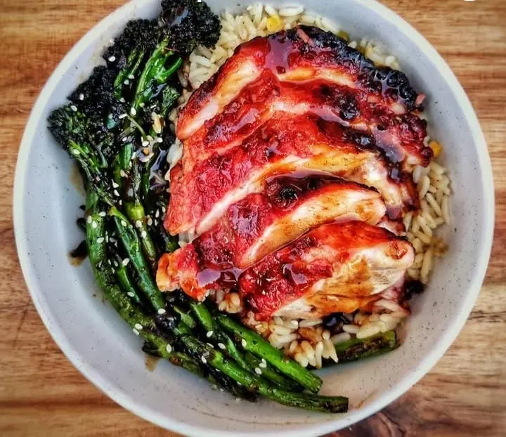 Healthy Habits with Char Siu Pork