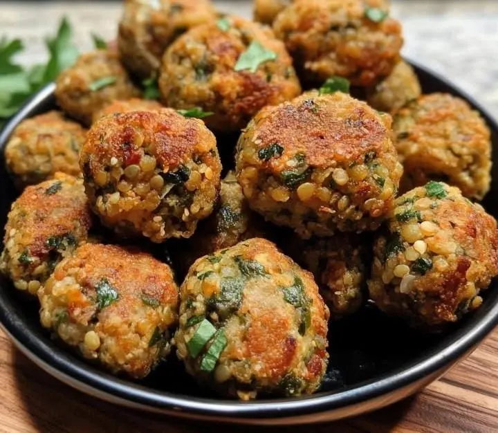 Variations of Lentil Meatballs