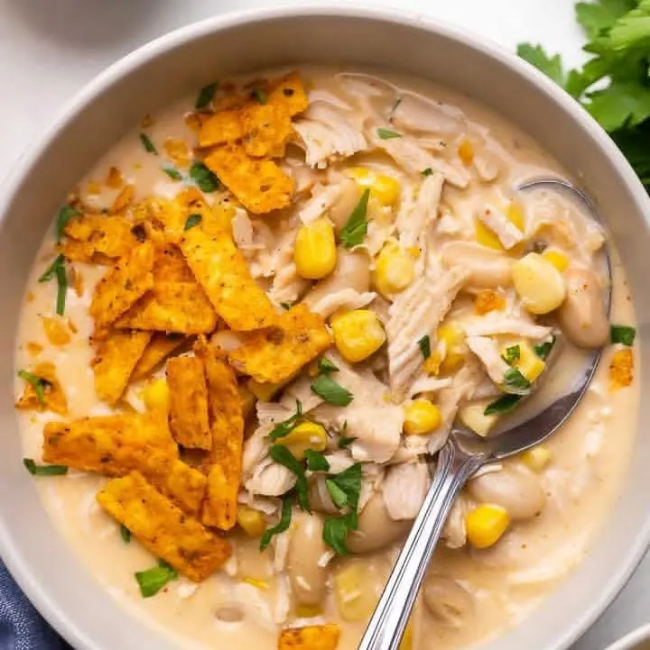 Keto White Chicken Chili