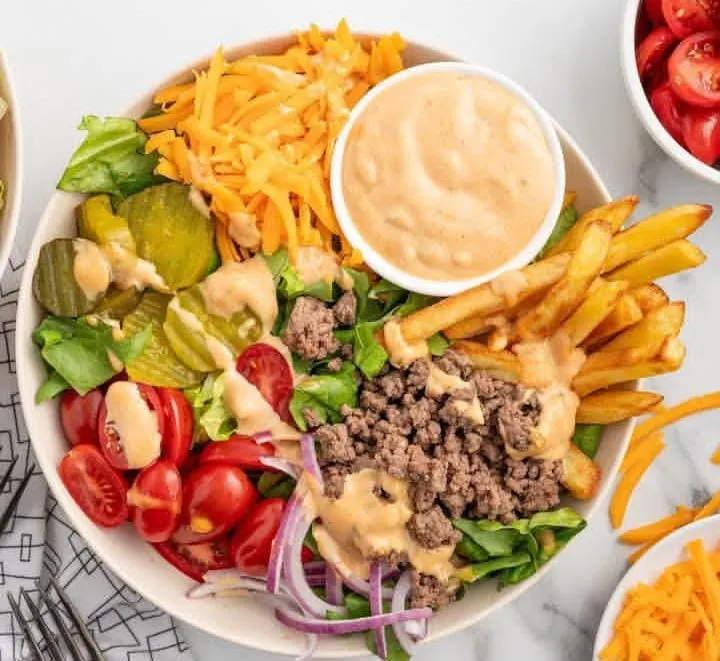 Perfect Burger Bowl
