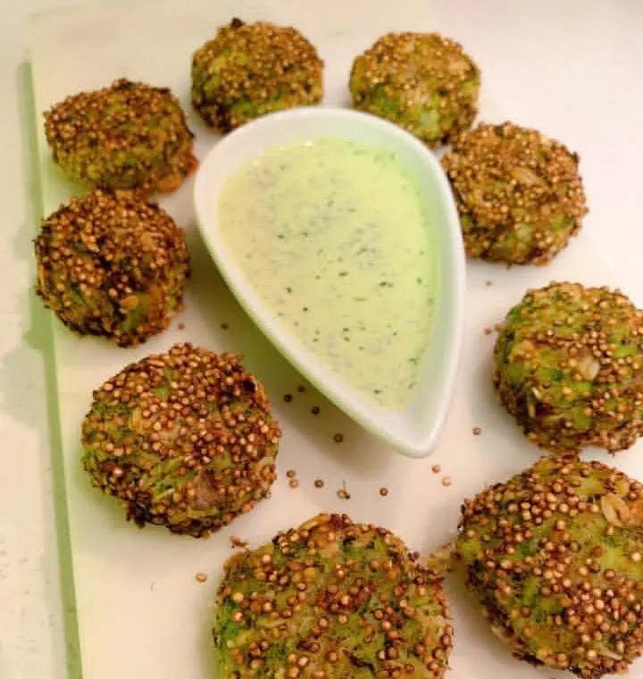 Prepare Quinoa Veggie Bites