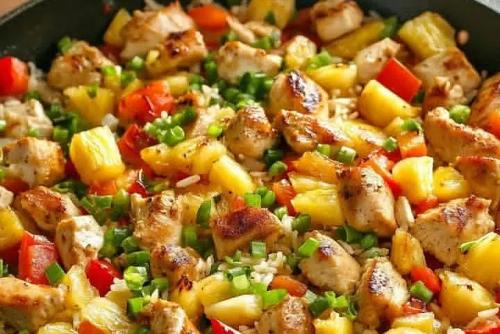 Pineapple Teriyaki Chicken Bowl