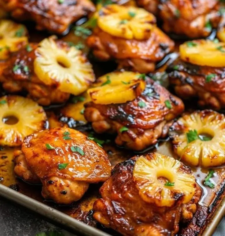 Pineapple Teriyaki Chicken Bowl
