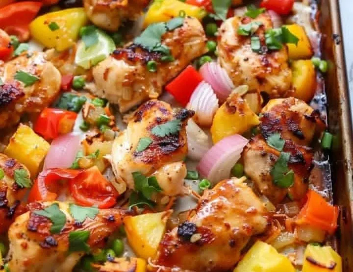 Pineapple Teriyaki Chicken Bowl