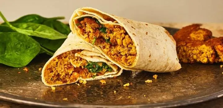 Spicy Falafel Wrap