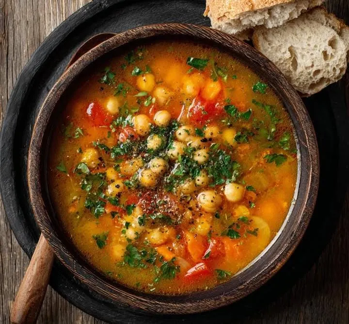 Mediterranean Chickpea Soup