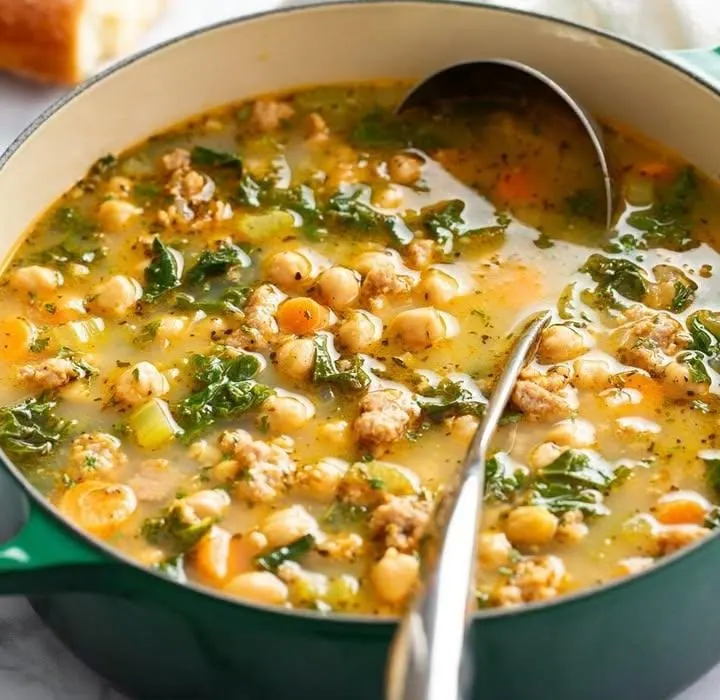 Mediterranean Chickpea Soup