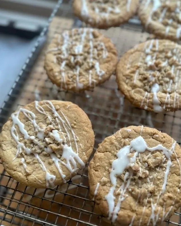 Cinnamon Swirl Coffee Cake Cookies