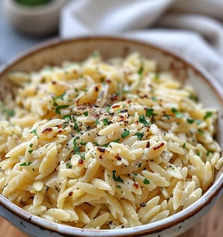 How to Prepare Creamy One-Pot Orzo