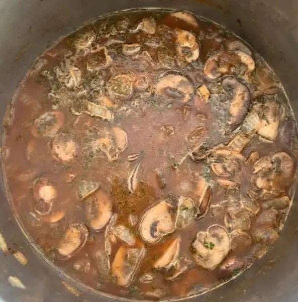 Add the Mushrooms and Paprika