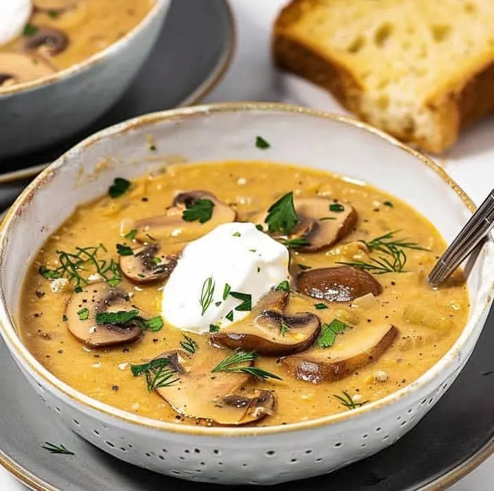 Mushrooms and Paprika